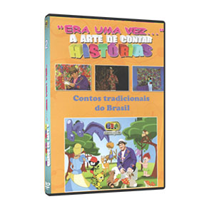 DVD A ARTE DE CONTAR HISTRIAS 2 - Contos tradicionais do Brasil